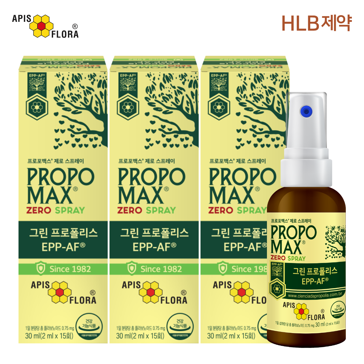 아피스플로라 
프로포맥스 제로 
스프레이 30ml x 3EA