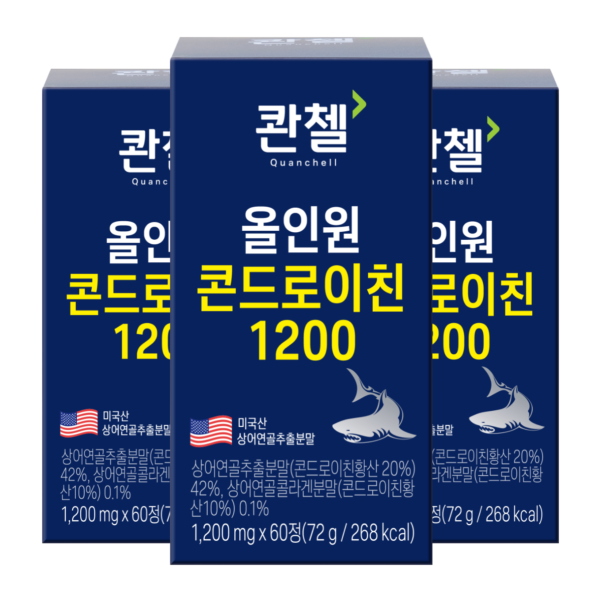 올인원 콘드로이친 1200 60정 X 3BOX