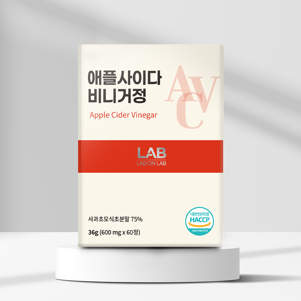 랩온랩 애플사이다 
비니거정 
36g(60정)